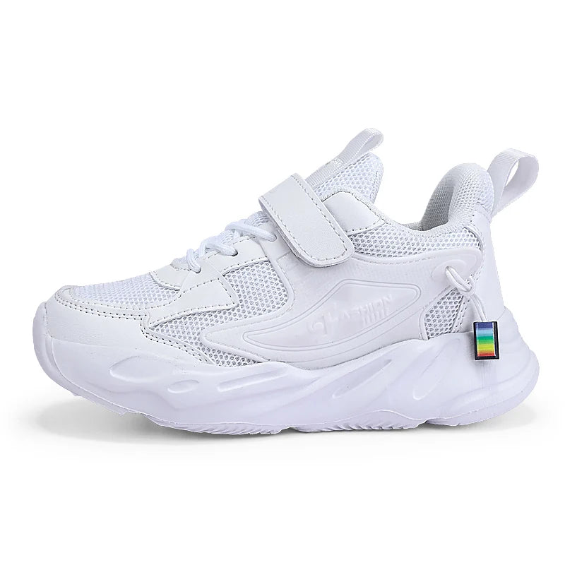 New Kids Shoes Girls Sneakers Platform Lightweight Children Casual Sneakers White School Running Sports Shoes for Boy Tenis