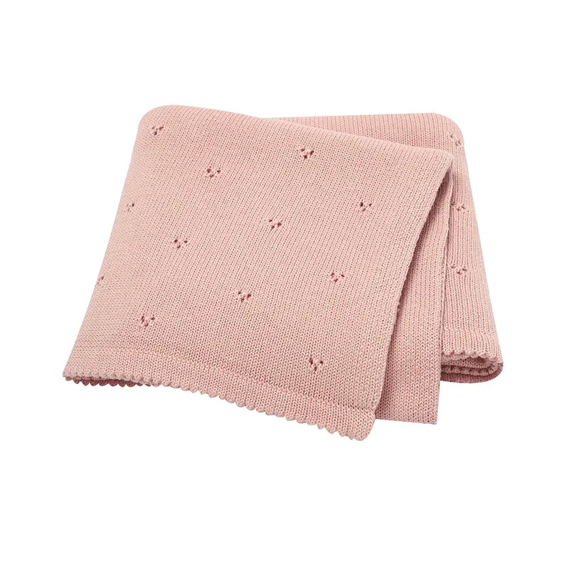 Baby Blankets Super Soft Neworn Infant Babies Boys Girls Cotton Knit Sleep Quilts Covers for Stroller 90*70cm Kids Throwing Mats